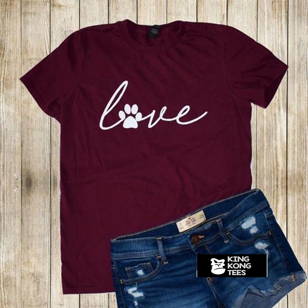 Love Paw Tee t shirt