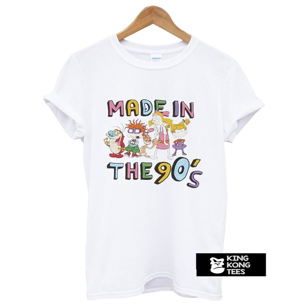 Made In The 90's t shirt