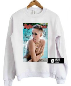 Miley Cyrus rolling stone cover sweatshirt