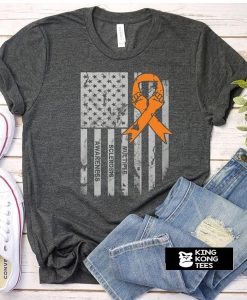 Multiple Sclerosis Awareness Flag t shirt