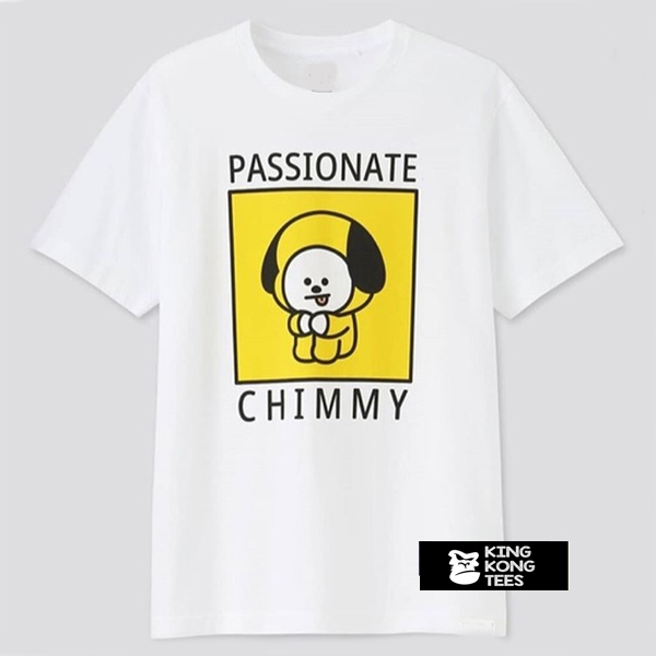 Passionate Chimmy Bt21 Uniqlo t shirt