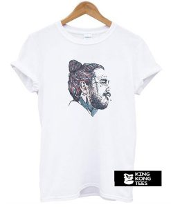 Post Malone Face Art t shirt