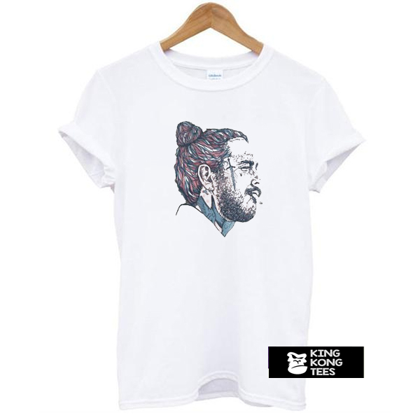 Post Malone Face Art t shirt