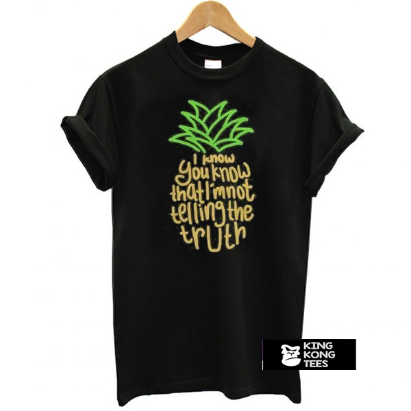 Psych Pineapple Theme t shirt