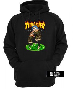 Rick and Morty Thrasher hoodie