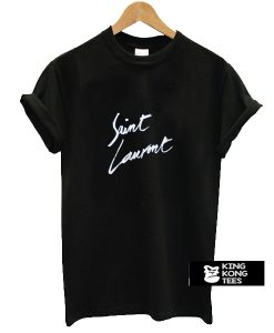 Saint Laurent Signature t shirt