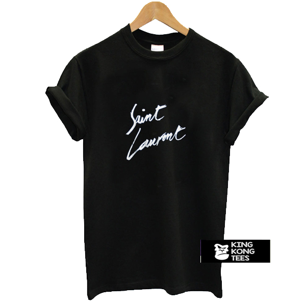 Saint Laurent Signature t shirt