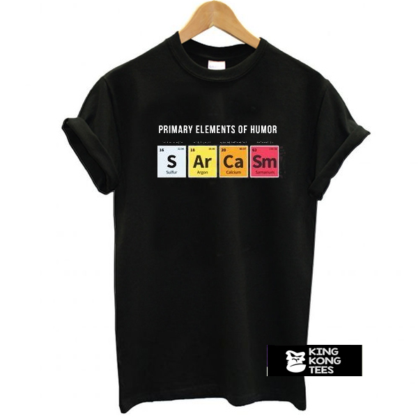 Sarcasm Periodic t shirt