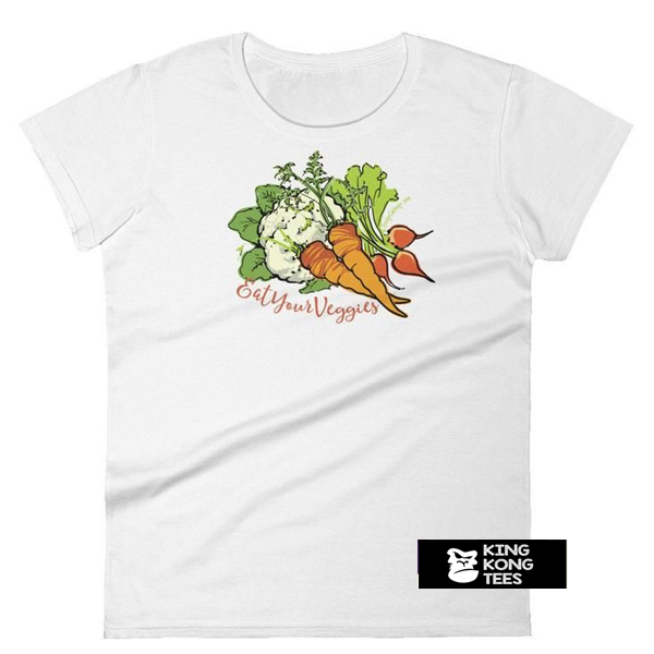 Vegan Garden Vegetable Vegetarian Womens Graphic t shirt