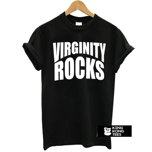 Virginity Rocks Crewneck t shirt