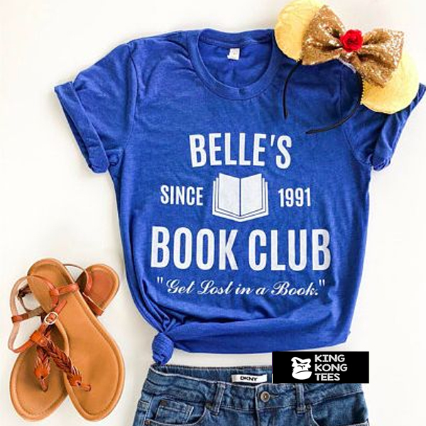 belle's book club t shirt