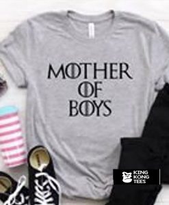 mother of boys t shirt