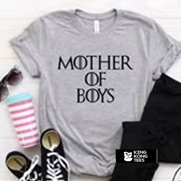 mother of boys t shirt