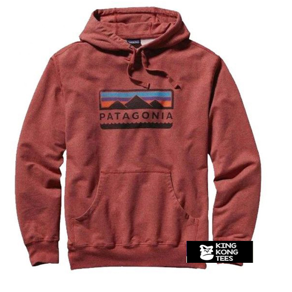 patagonia logo hoodie