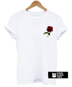 pocket rose t shirt