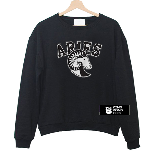 Aries sweatshirt black