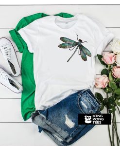 Dragonfly Embroidered t shirt