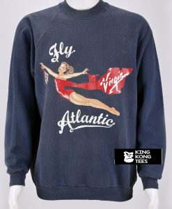 Fly Virgin Atlantic Princess Diana sweatshirt