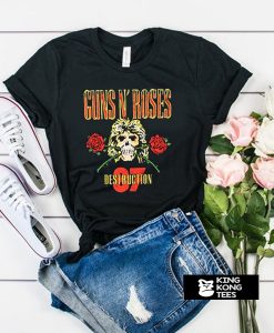 Guns N Roses Destruction 87 t shirt