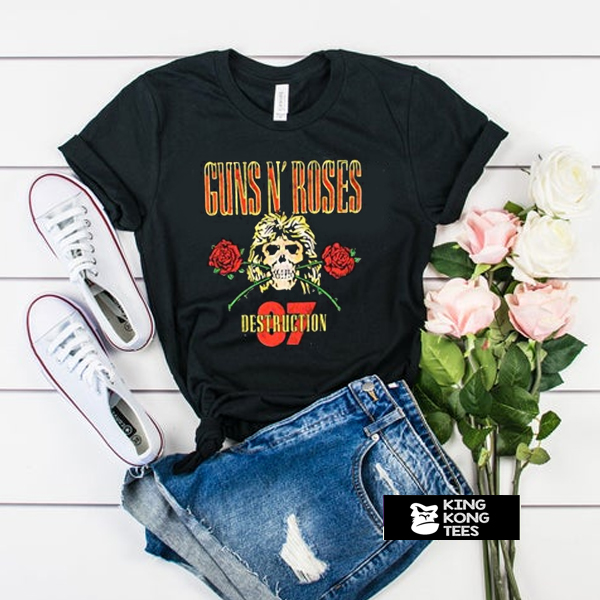 Guns N Roses Destruction 87 t shirt