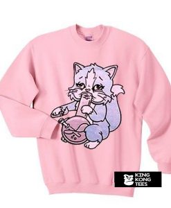 Pastel Bong Cat sweatshirt