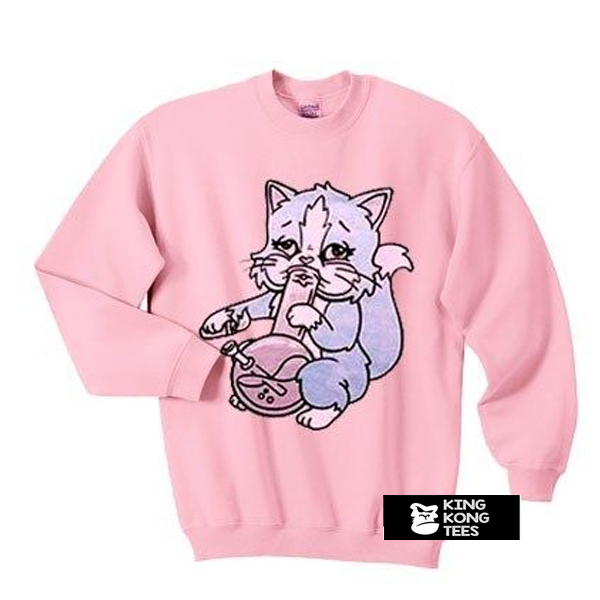 Pastel Bong Cat sweatshirt