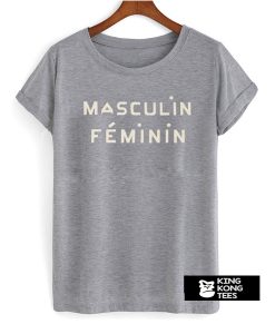 masculin feminin t shirt