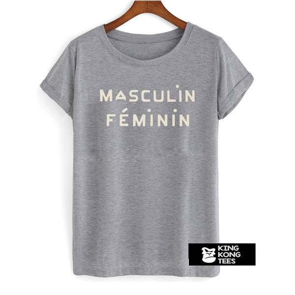 masculin feminin t shirt