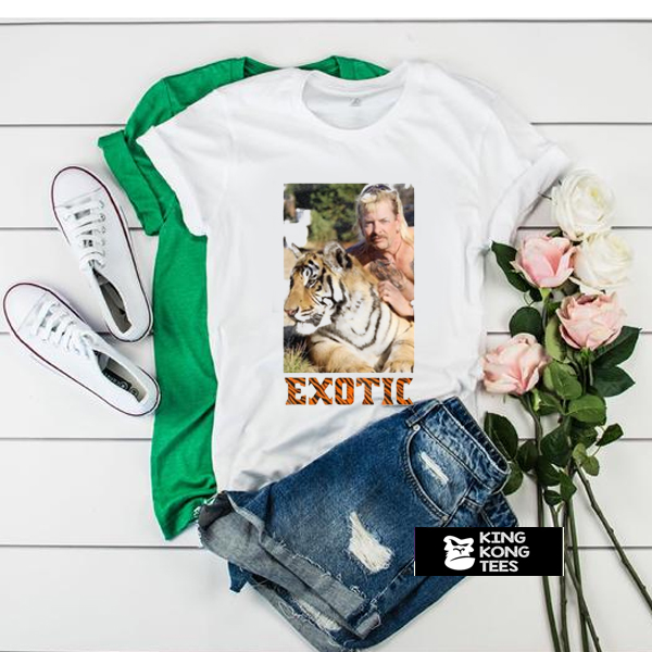 Exotic Joe Tiger King t shirt