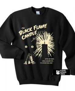 Hocus Pocus the black flame candle sweatshirt