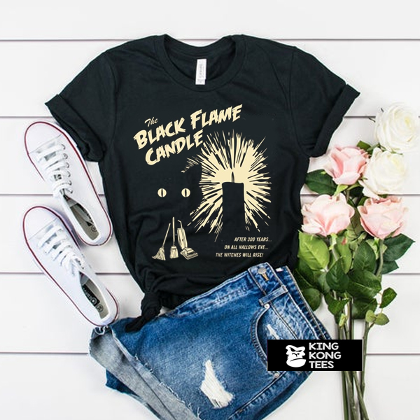 Hocus Pocus the black flame candle t shirt