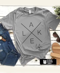 L-A-K-E Life Graphic Tee shirt