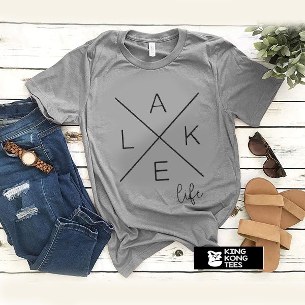 L-A-K-E Life Graphic Tee shirt