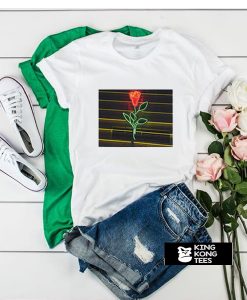 Louis Tomlinson Neon Rose t shirt