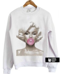 Marilyn Monroe Bubblegum sweatshirt