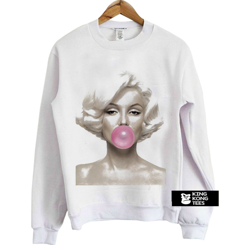Marilyn Monroe Bubblegum sweatshirt