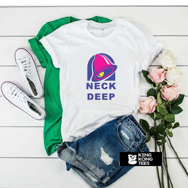 Neck deep taco bell t shirt