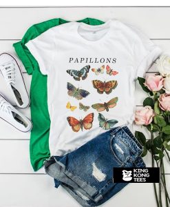 Papillons Butterfly Vintage t shirt