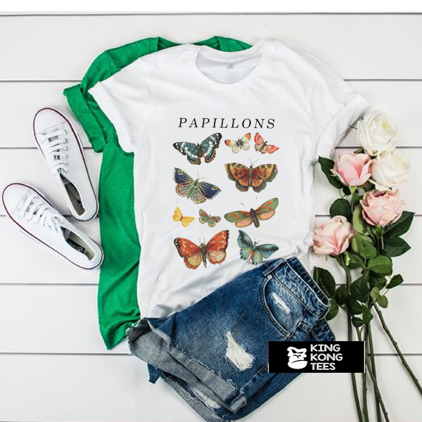 Papillons Butterfly Vintage t shirt