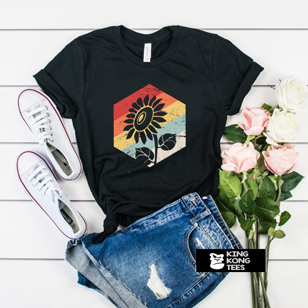 Retro Sunflower t shirt