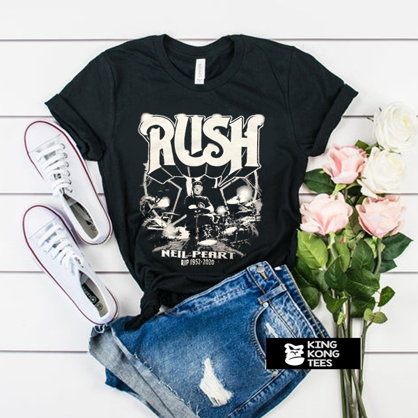 Rush Neil Peart RIP 2020 band t shirt