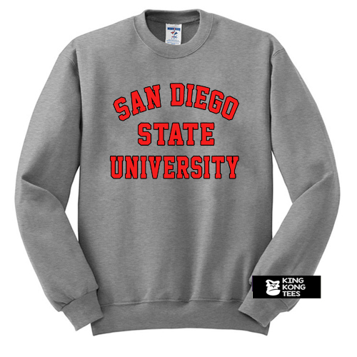 San Diego State University sweatshirt