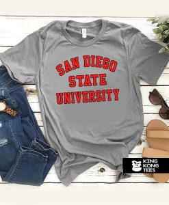 San Diego State University t shirt