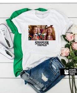 Stranger Things 3 Eleven and Max t shirt