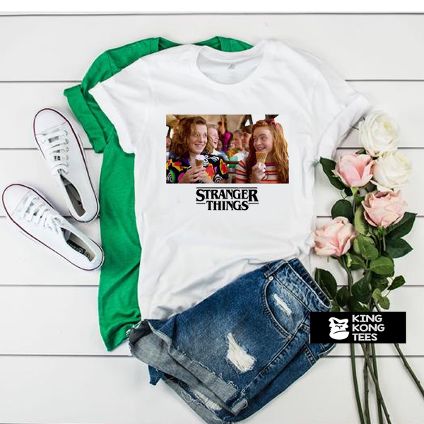 Stranger Things 3 Eleven and Max t shirt