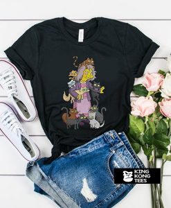 The Simpsons Crazy Cat Lady t shirt