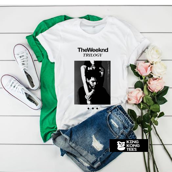 The Weeknd Trilogy Album Cover tshirt