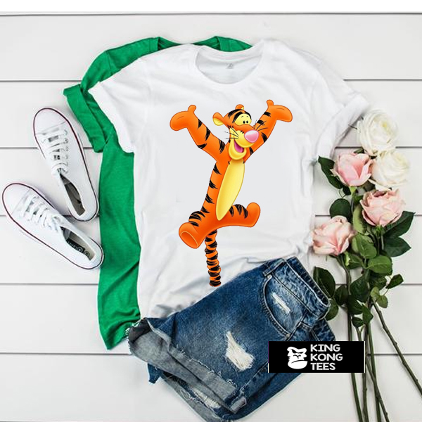 Tigger Tiger The House at Pooh Corner Funny Cartoon Men Women Unisex t shirt