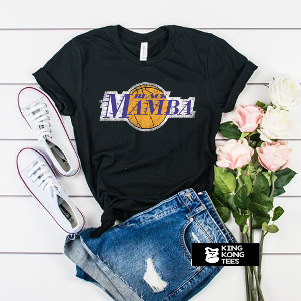 Vintage Kobe Bryant Black Mamba t shirt