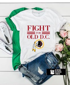 Washington Redskins fight for old DC t shirt